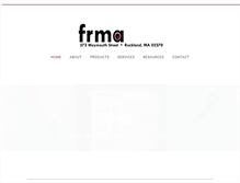 Tablet Screenshot of frmahony.com
